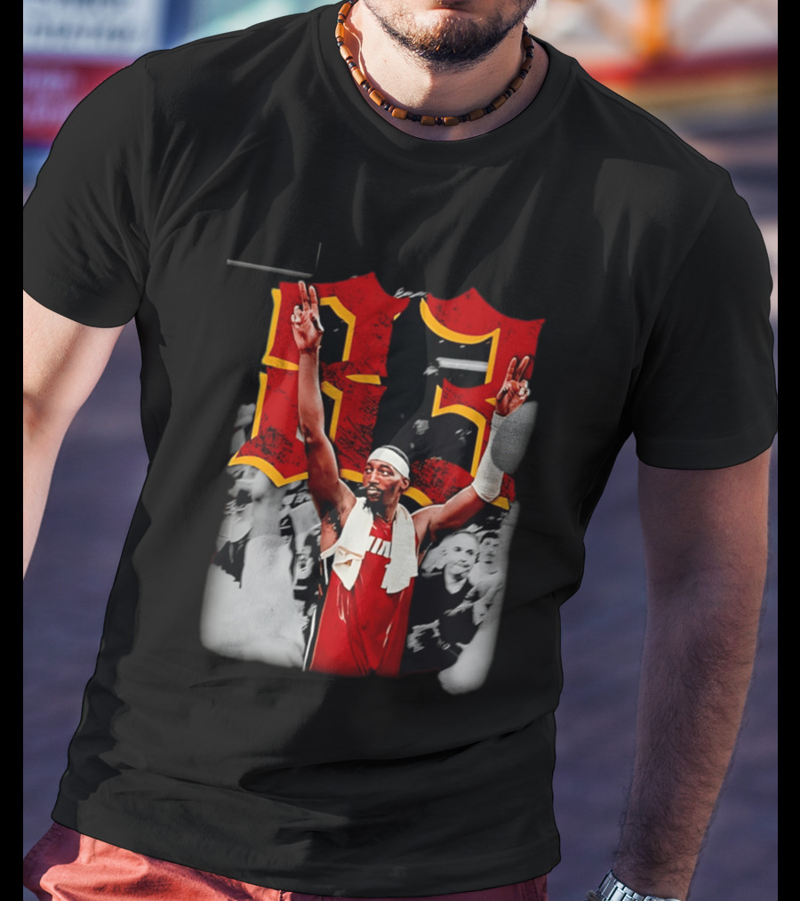 Miami Heat Bam Adebayo 13 Fan Collage T-Shirt