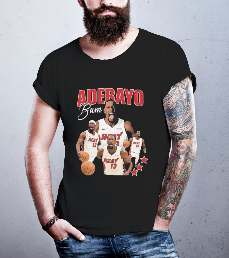 Bam Adebayo Miami Heat Basketball Ultimate Bootleg T-Shirt