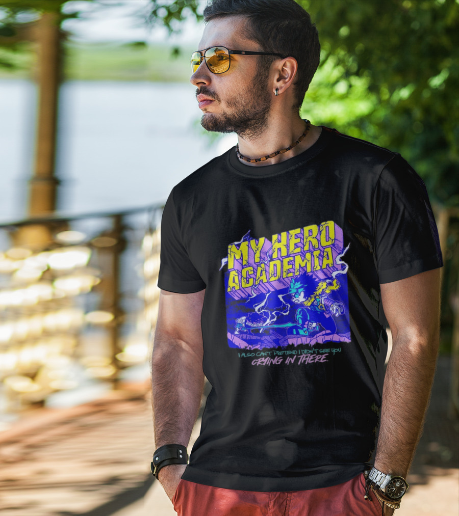 My Hero Academia Izuku Midoriya Crying In There Tomura Shigaraki T-Shirt