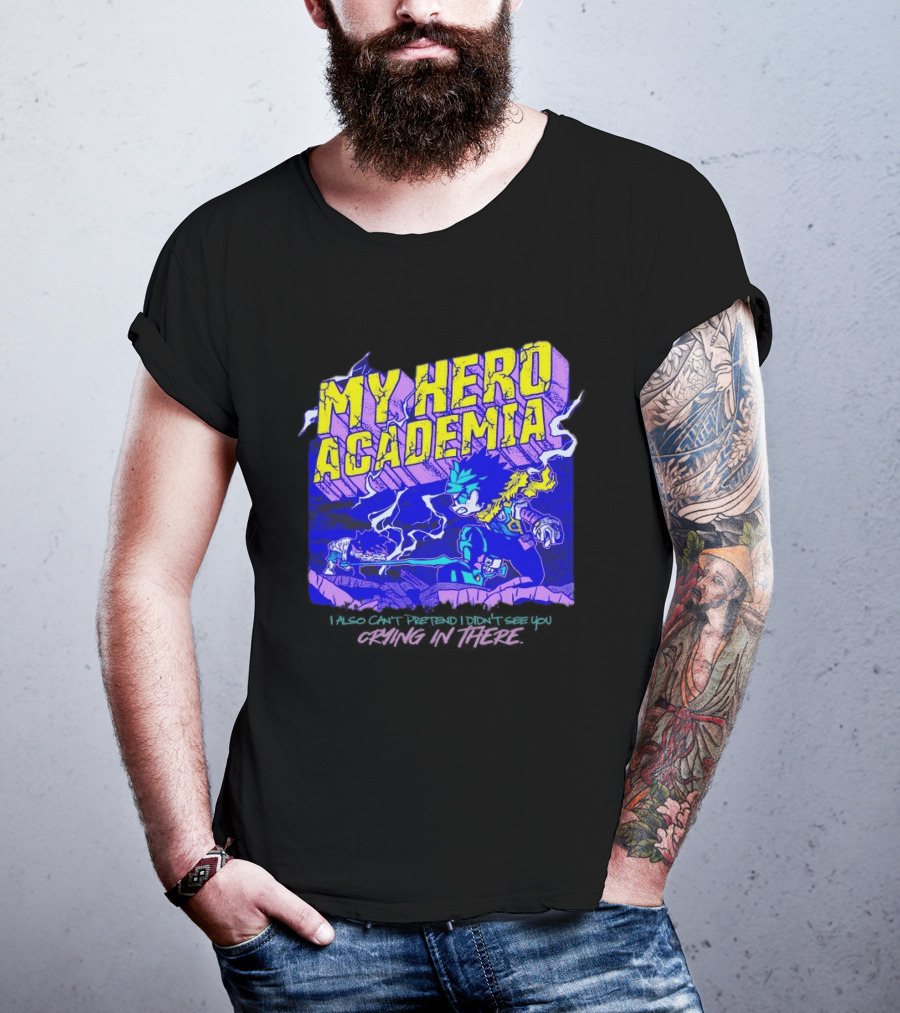 My Hero Academia Izuku Midoriya Crying In There Tomura Shigaraki T-Shirt