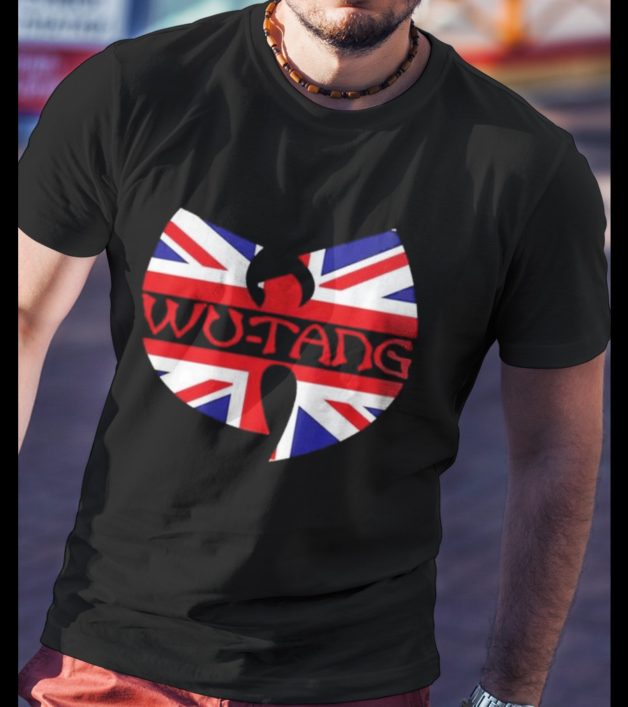 Wu Tang Clan Union Jack UK 2026 London Manchester Tour T-Shirt
