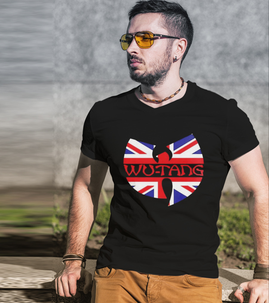 Wu Tang Clan Union Jack UK 2026 London Manchester Tour T-Shirt