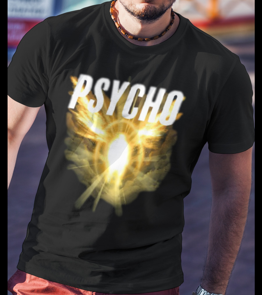 Psycho Sacred Light Angel Aesthetic T-Shirt