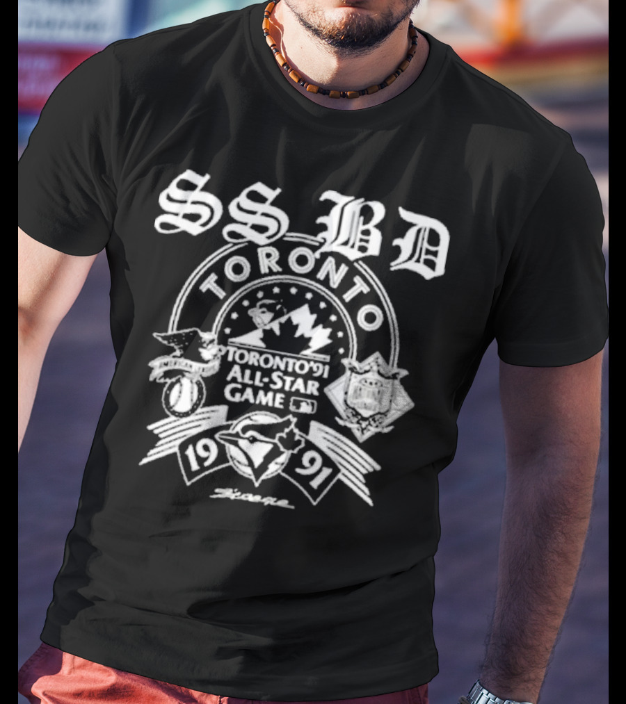 SSBD Toronto Blue Jays 1991 MLB All Star Game T-Shirt