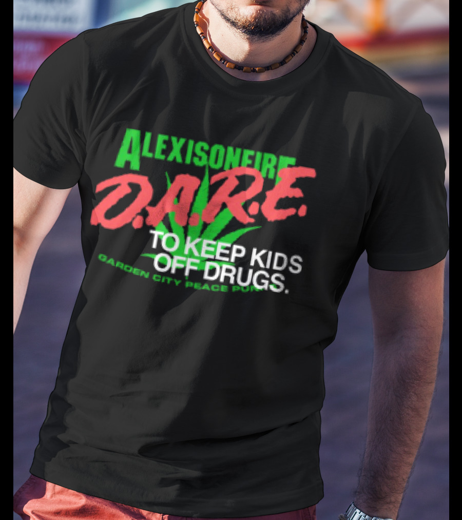 Alexisonfire DARE To Keep Kids Off Drugs Camden City Beach Patrol T-Shirt