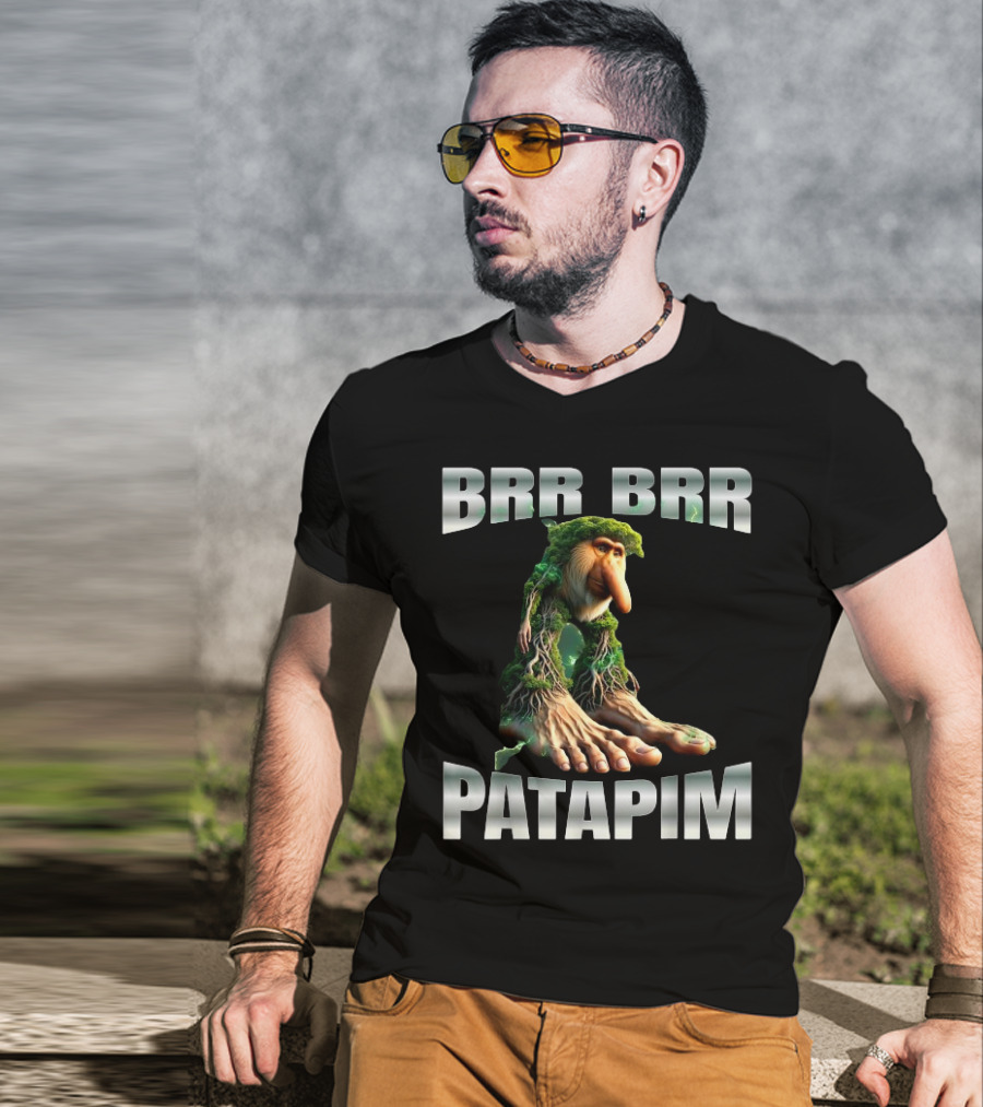 Brr Brr Patapim Tree Creature Fantasy Greenery T-Shirt