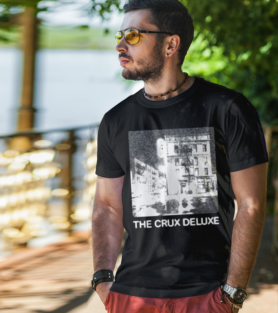The Crux Deluxe Building Night Scene T-Shirt