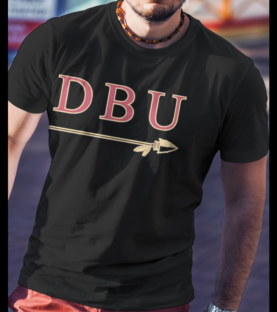 DBU Florida State Seminoles Arrow Spearhead Football T-Shirt