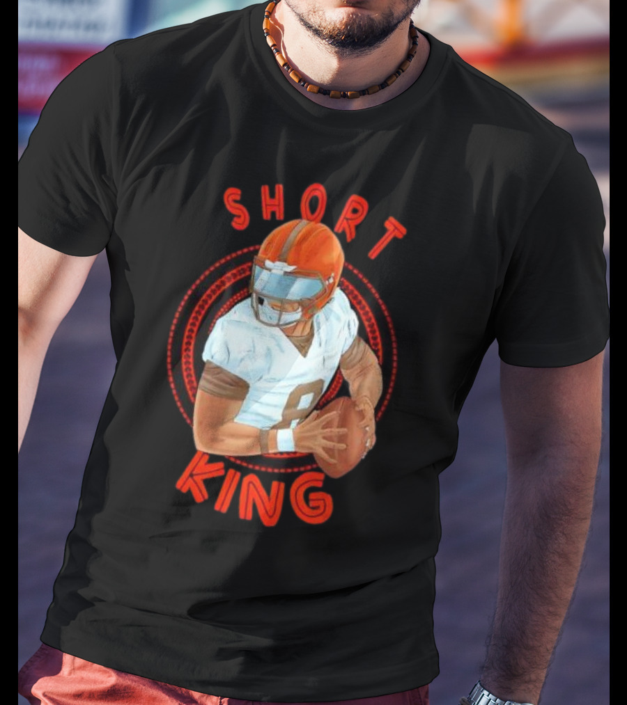 Cleveland Browns Short King Football Player Fan Favorite T-Shirt