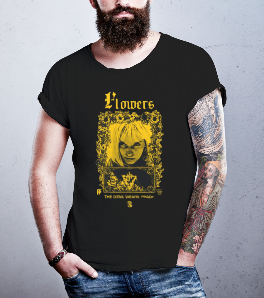 Flowers The Devil Wears Prada Eyes T-Shirt