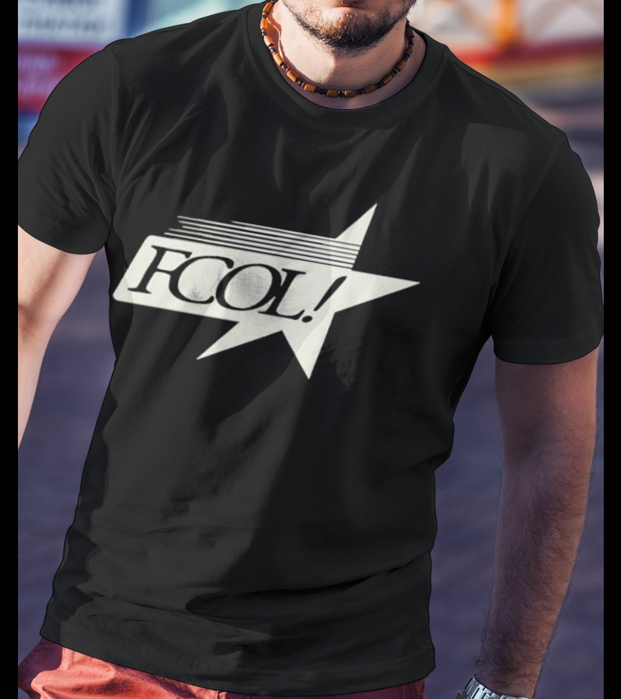 FCOL Star Emblem With Exclamation Highlight T-Shirt