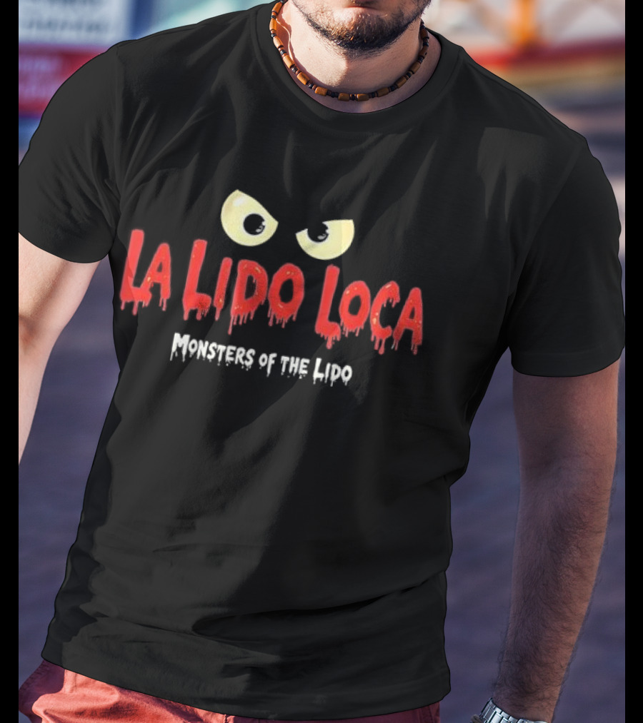 ```La Lido Loca Monsters Of The Lido Captain Kong``` T-Shirt