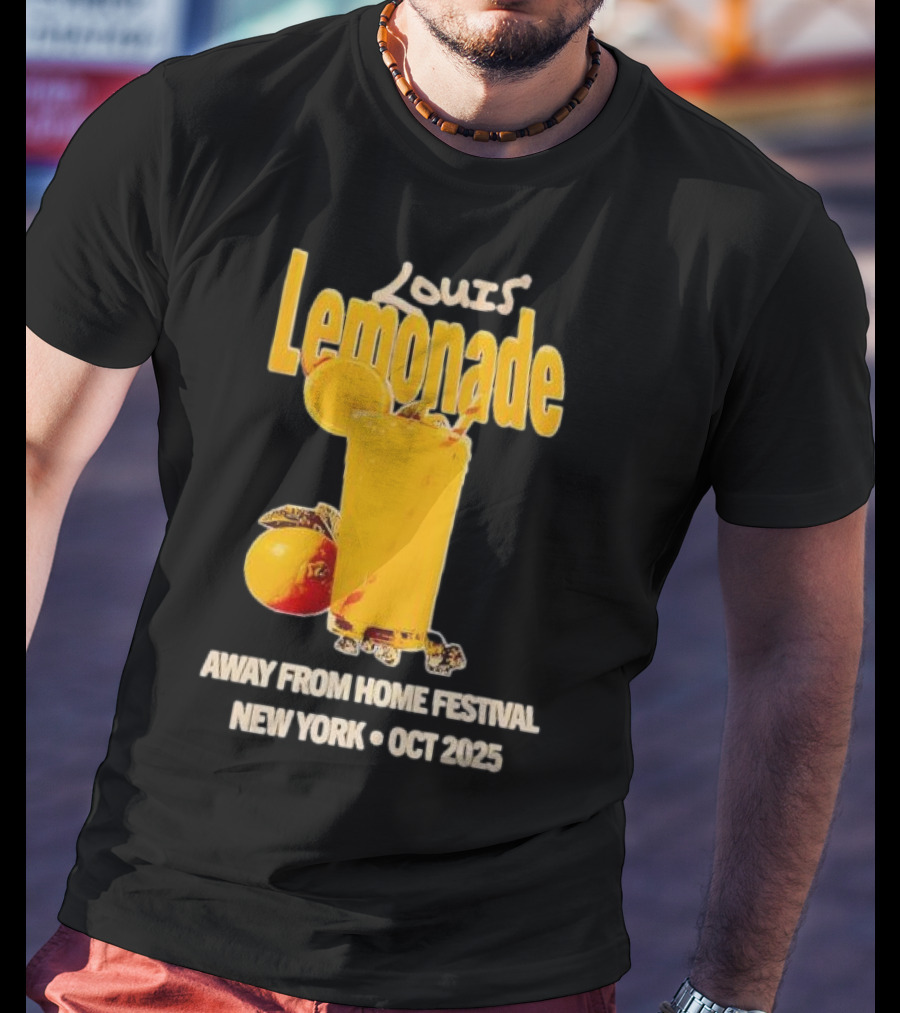 Louis’ Lemonade Away From Home Festival New York Oct 2025 T-Shirt