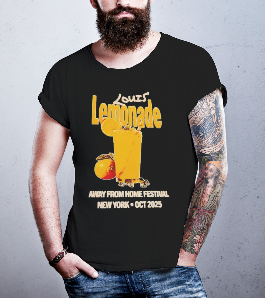 Louis’ Lemonade Away From Home Festival New York Oct 2025 T-Shirt