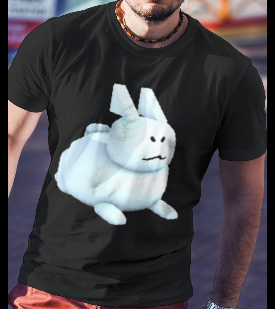 Reel Rebels Gubby Roblox Cute White Rabbit T-Shirt