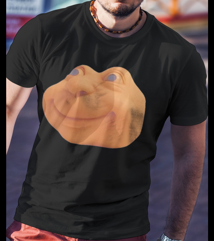 Halloween Costume Funny Expression Meme Face Pumpkin Head T-Shirt