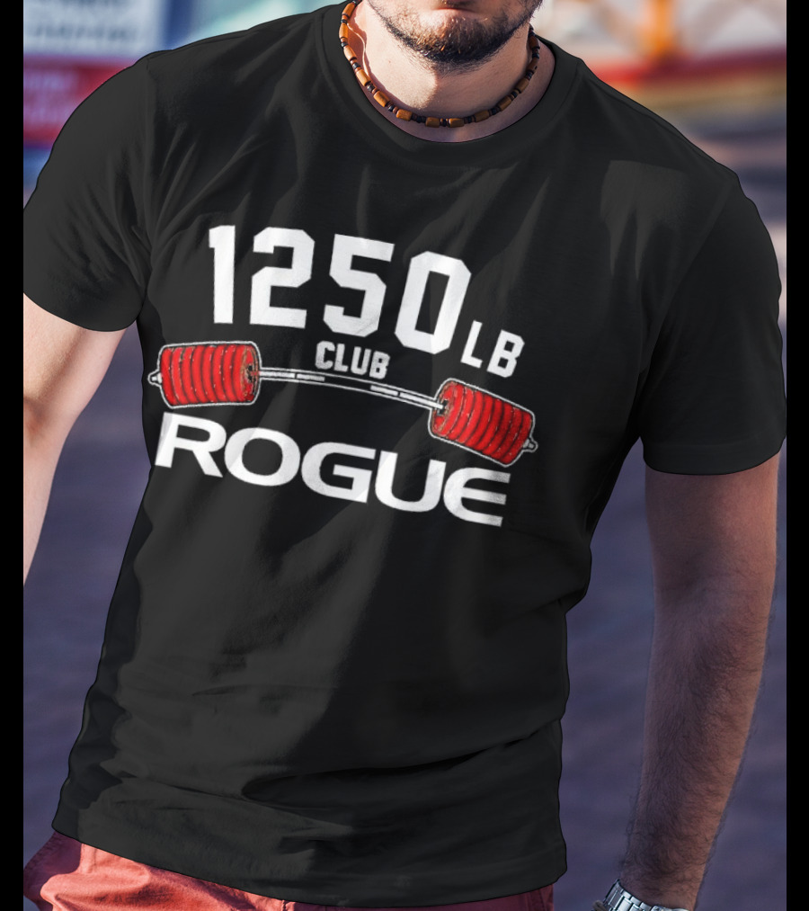 1250 LB Club Rogue Barbell T-Shirt