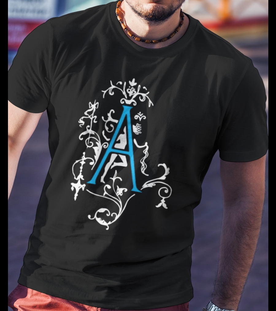 Addison Rae A Monogram With Floral Accents T-Shirt