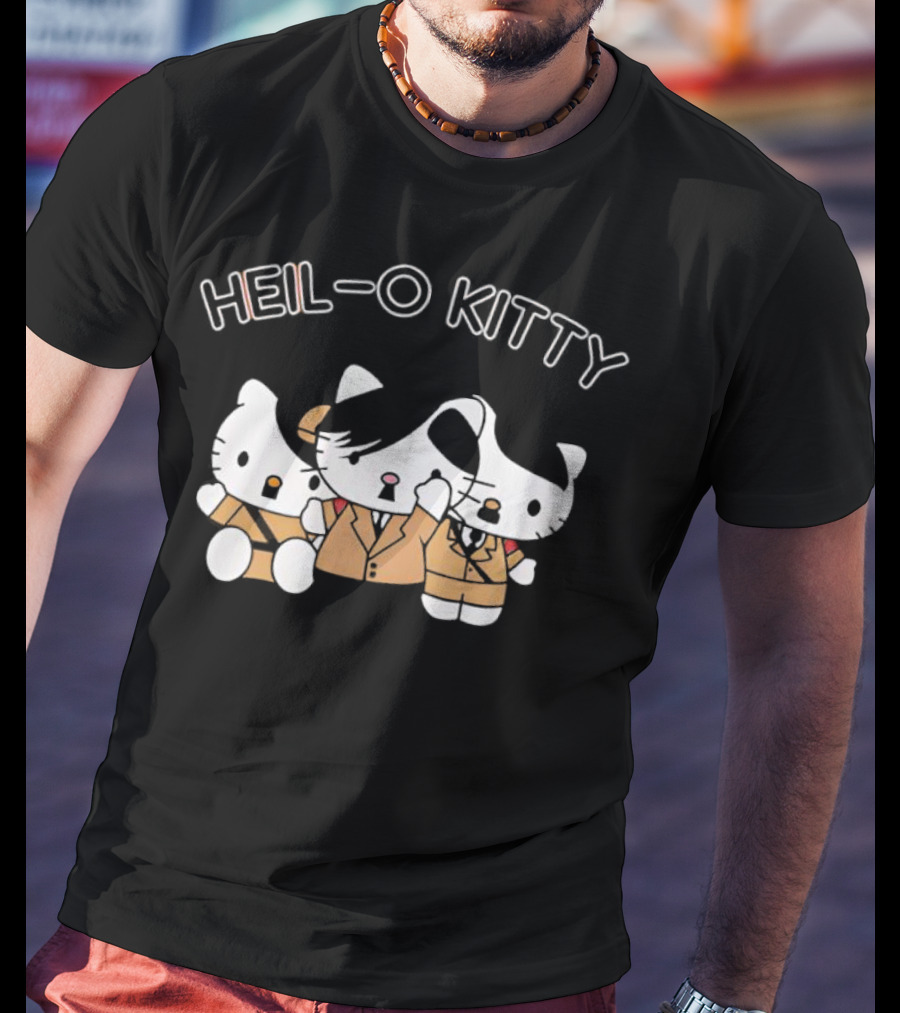 Adolf Hitler X Heil O Kitty T-Shirt