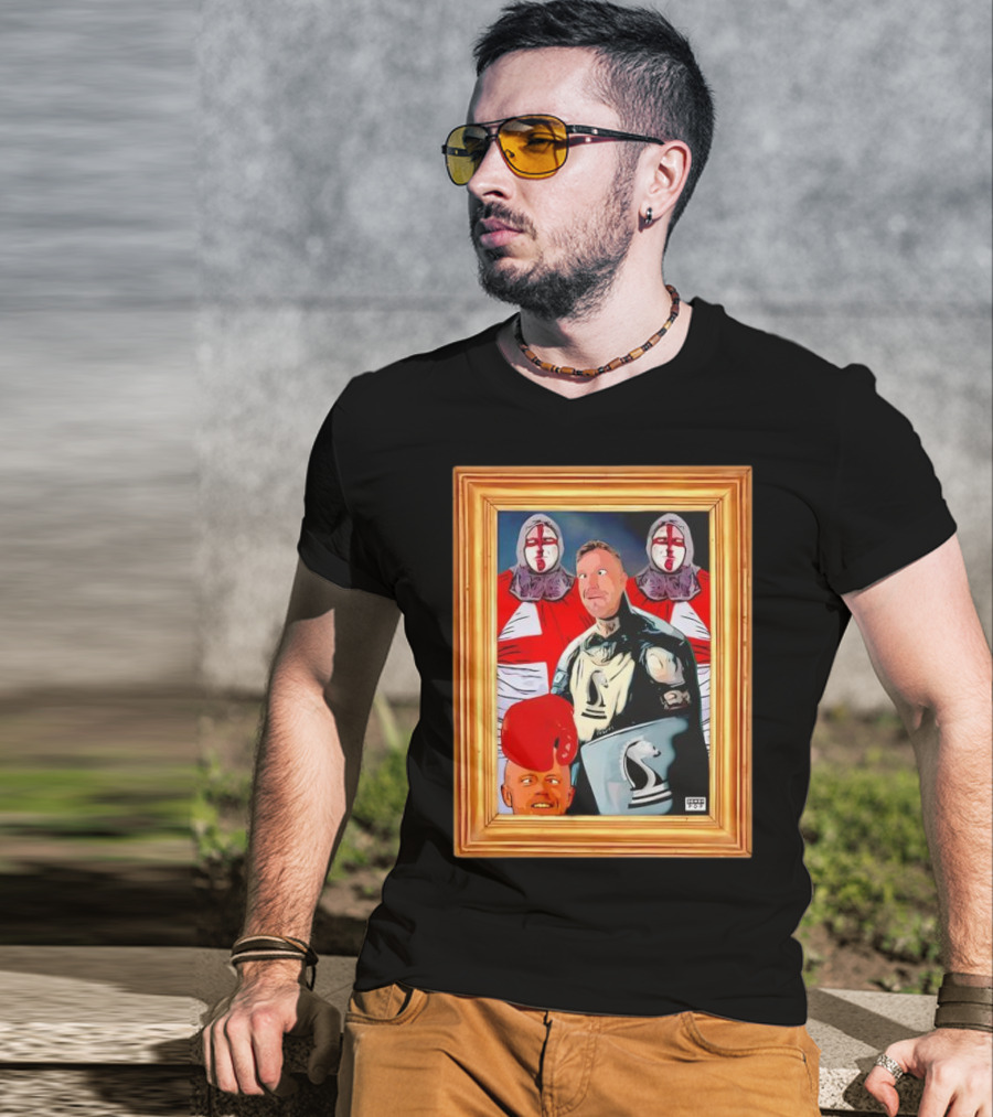 Bell Ends Of The Realm Knight Shield Boxing Legend T-Shirt