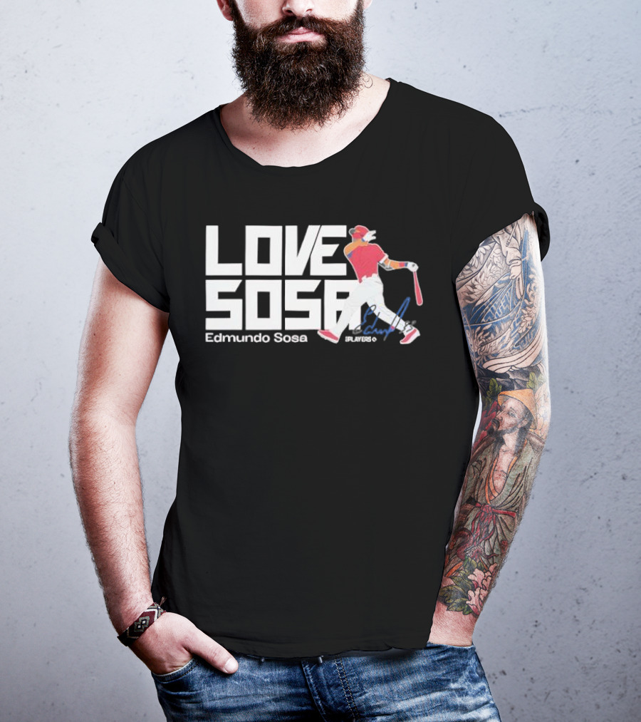 Edmundo Sosa Love Sosa Player Signature Collection T-Shirt