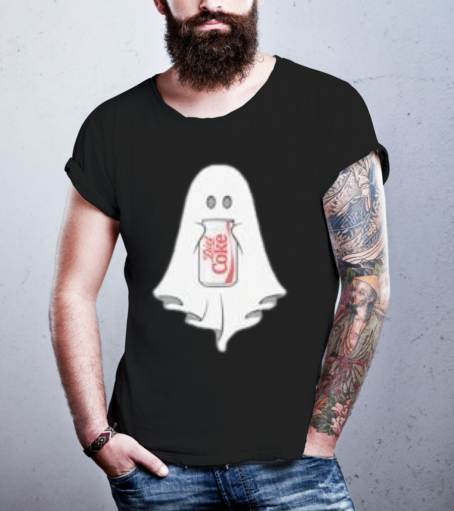 Ghost Drinking Diet Coke Can T-Shirt