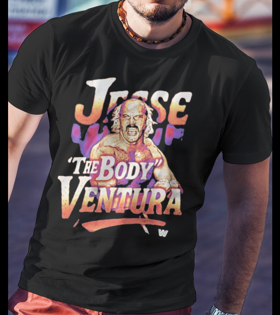 Jesse Ventura The Body Vintage Wrestling W T-Shirt