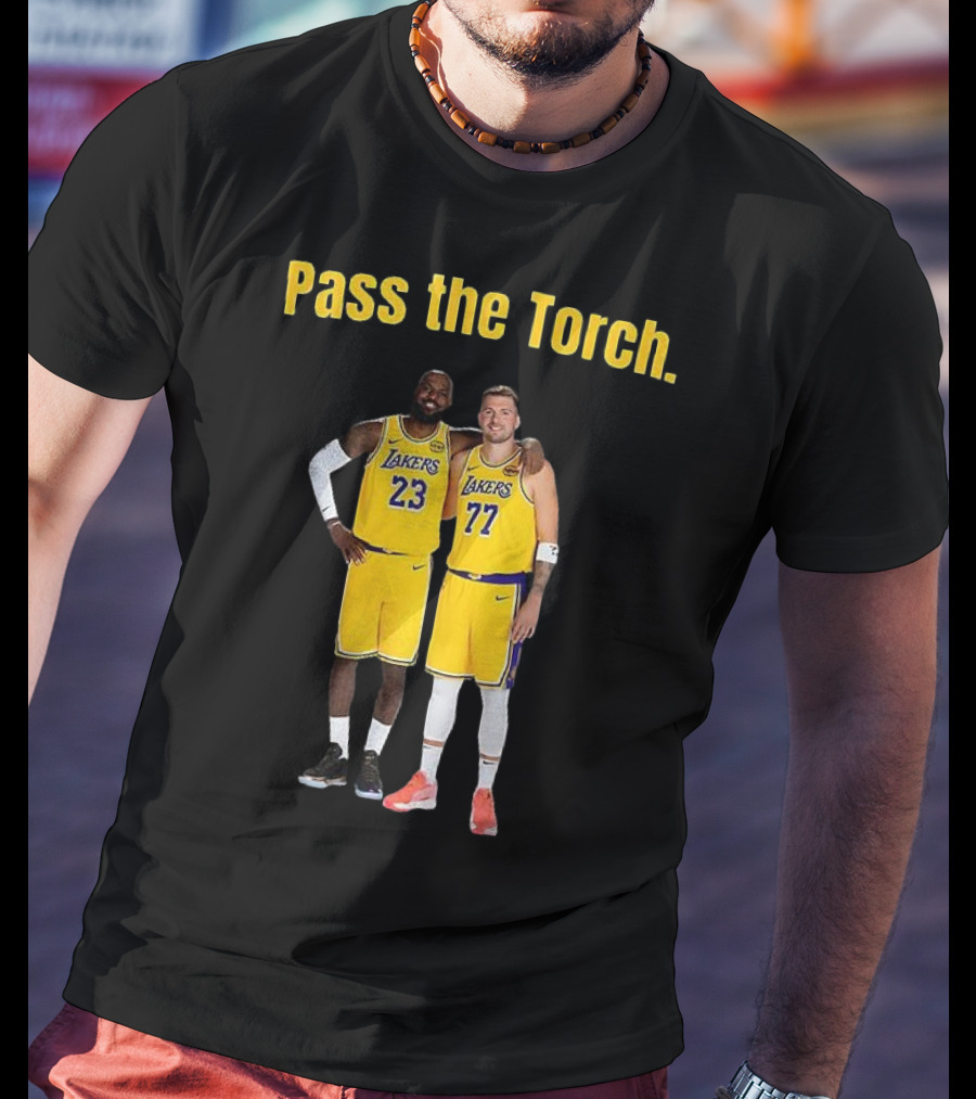Lakers 23 And 77 Pass The Torch T-Shirt