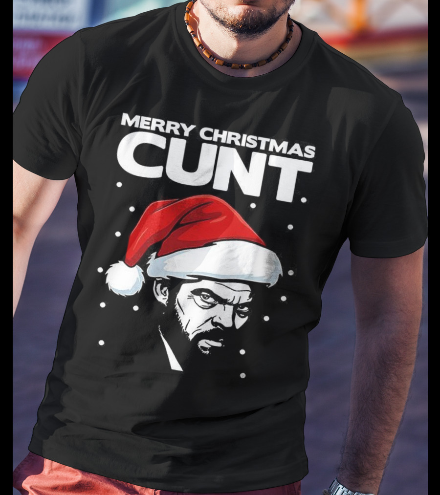 Merry Christmas Cunt Tyrion Lannister Santa Hat A Song Of Ice And Fire T-Shirt