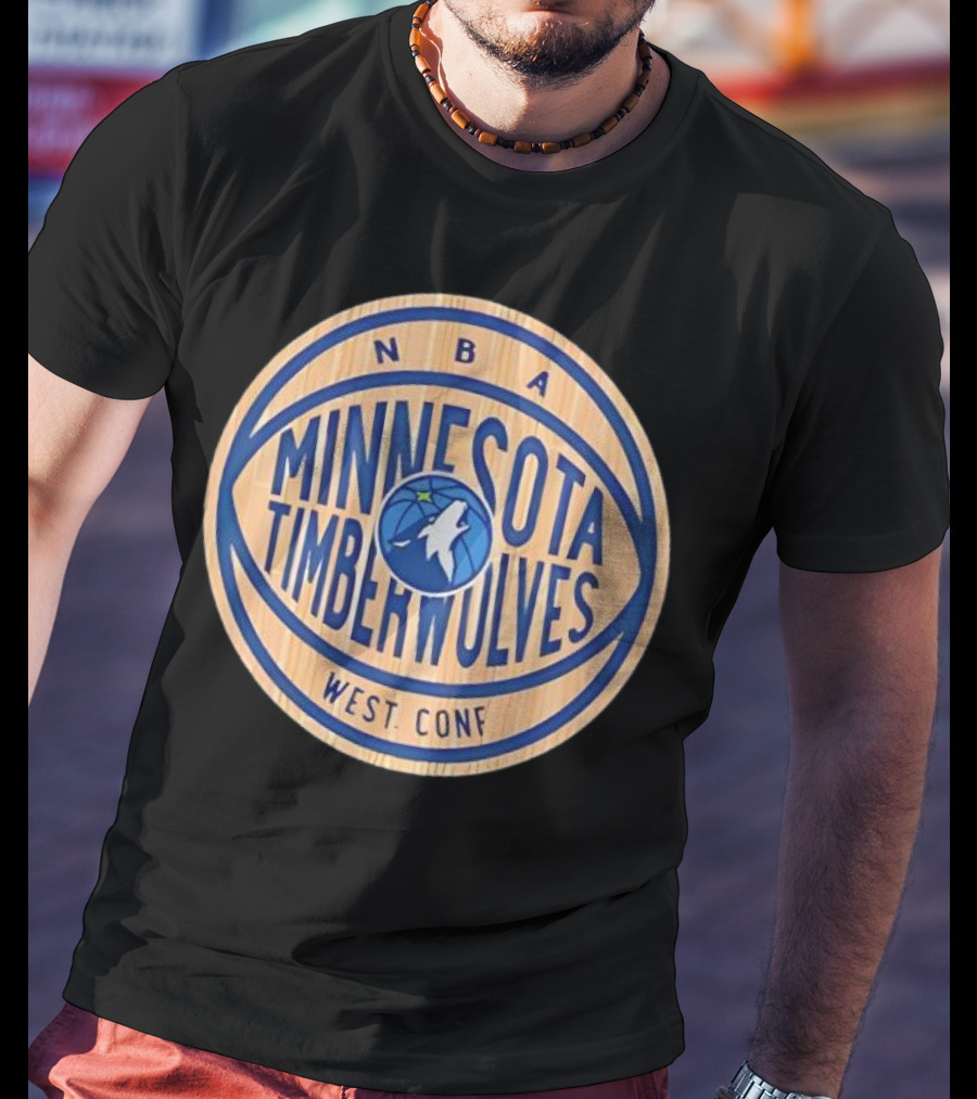 NBA Minnesota Timberwolves West Conf Team Emblem T-Shirt
