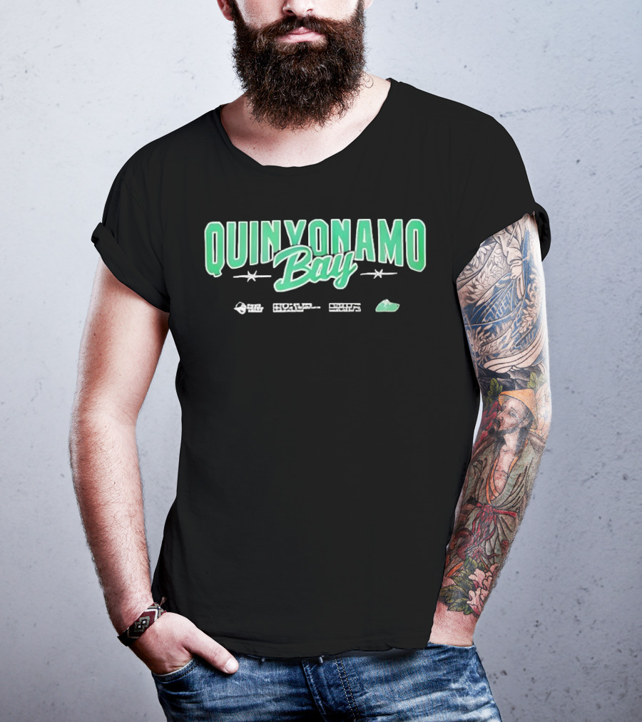 QUINYONAMO BAY AUTHENTIC MERCHANDISE GUANTANAMO BAY EXCLUSIVE ICONS T-Shirt