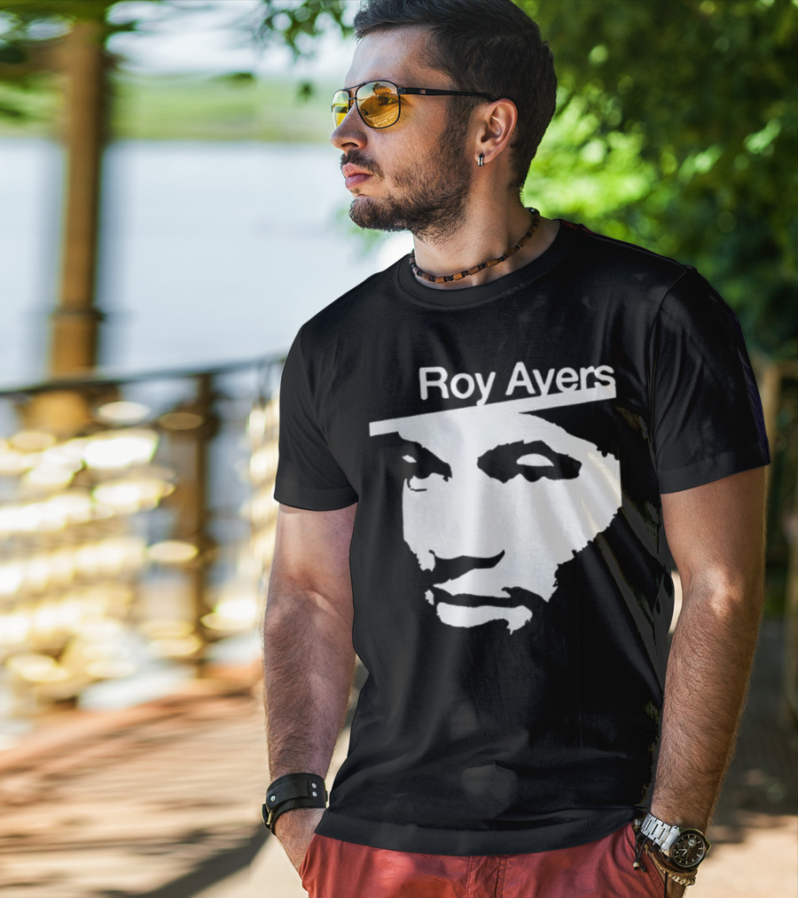Roy Ayers Iconic Face Design T-Shirt