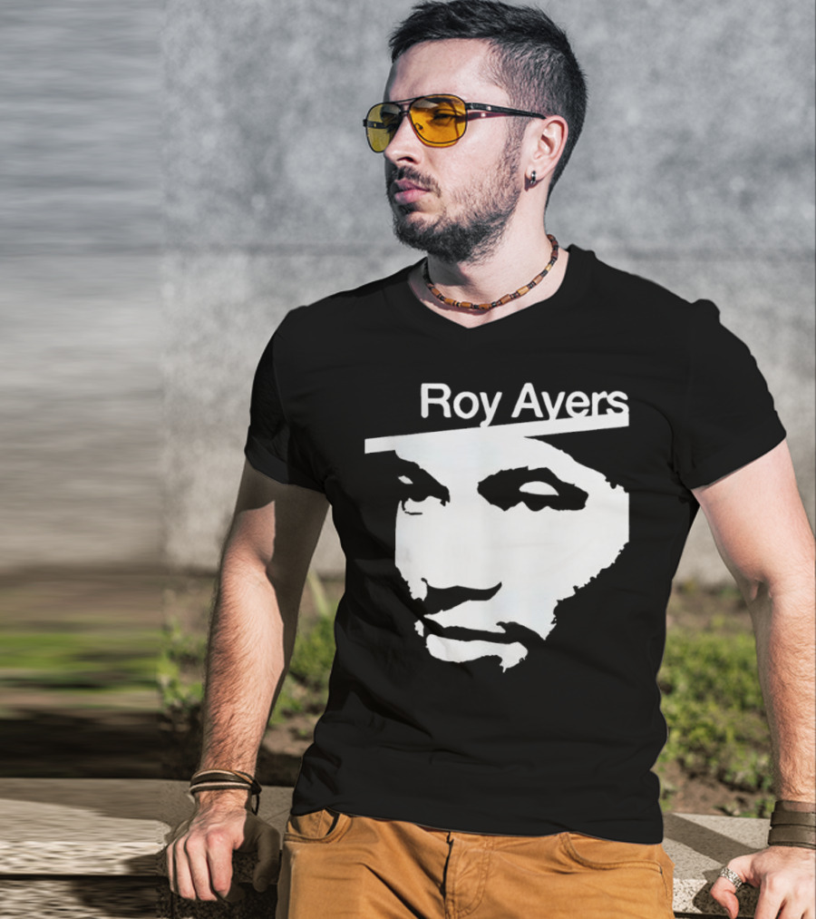 Roy Ayers Iconic Face Design T-Shirt