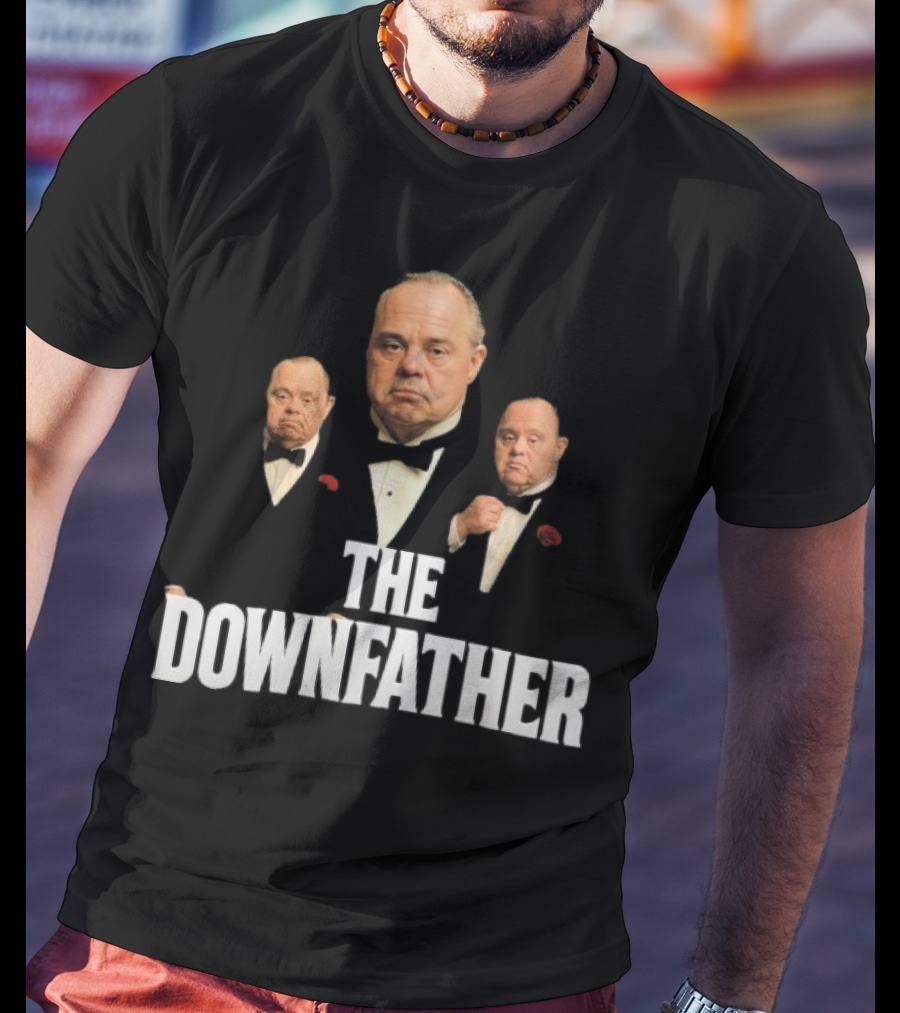 The Downfather Parody The Godfather Tuxedo Trio T-Shirt