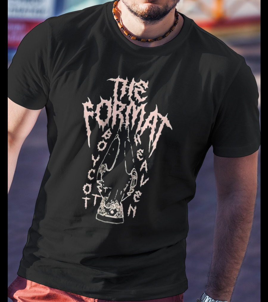 The Format Boycott Heaven Metal Style T-Shirt