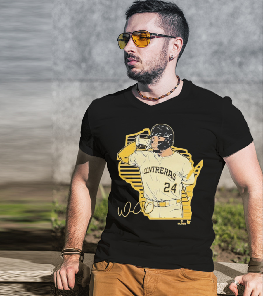 William Contreras Call The Pen 24 Baseball Art T-Shirt
