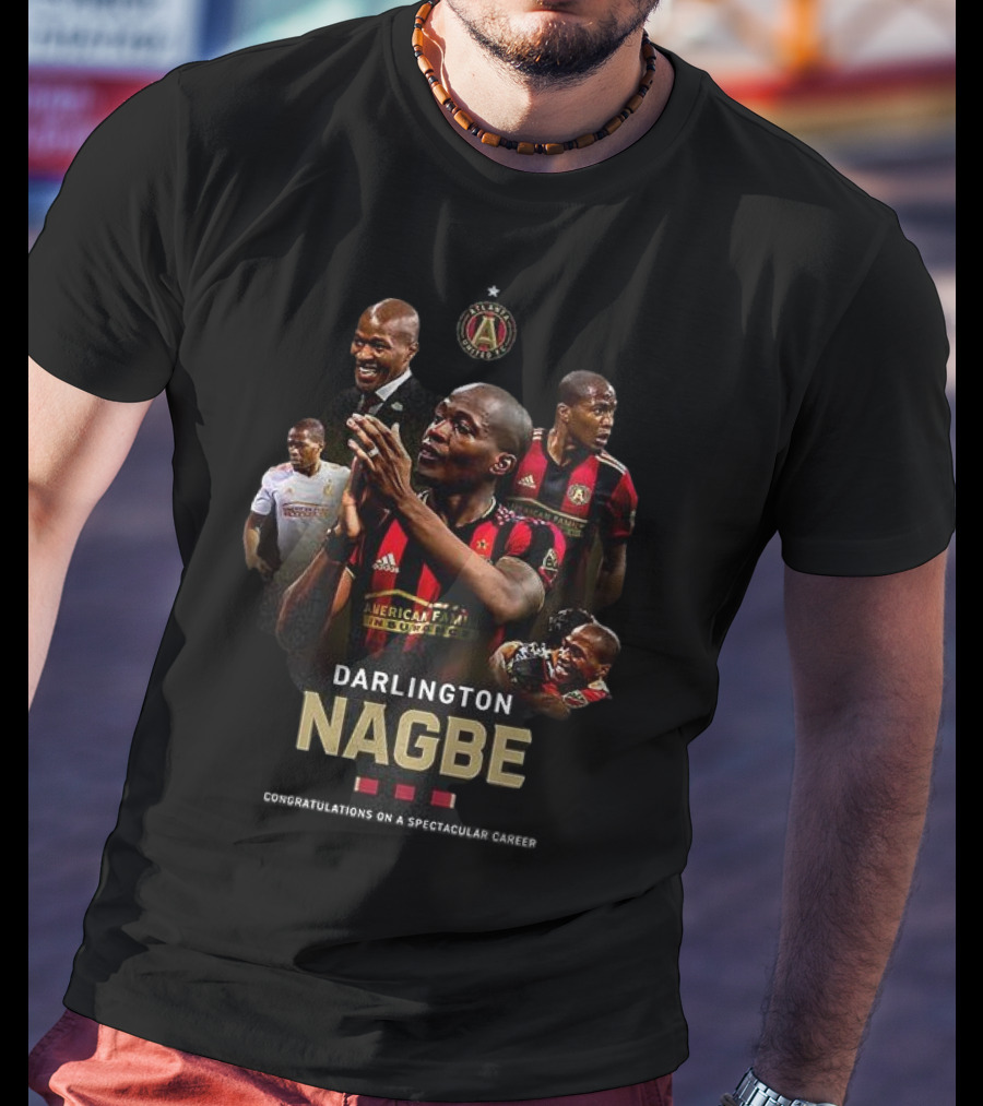Atlanta United FC Darlington Nagbe Congratulations On A Spectacular Career T-Shirt