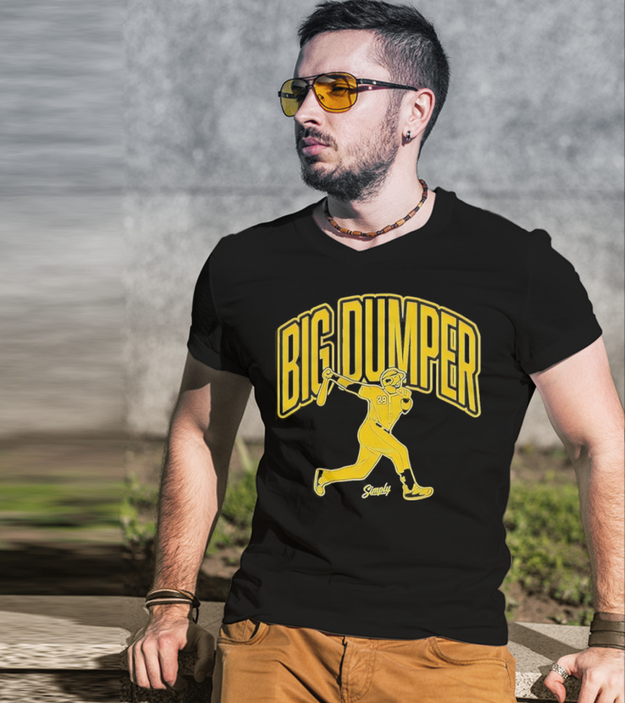 Big Dumper Baseball 29 Royal Characters T-Shirt