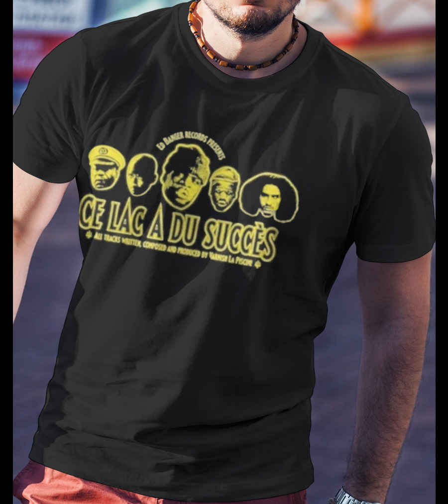 Ce Lac A Du Succès All Tracks Written Composed Produced Yaniss La Piscine T-Shirt