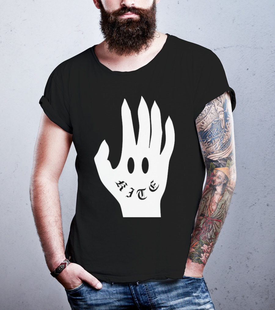 Kite Smile Hand By Stefan Fält T-Shirt