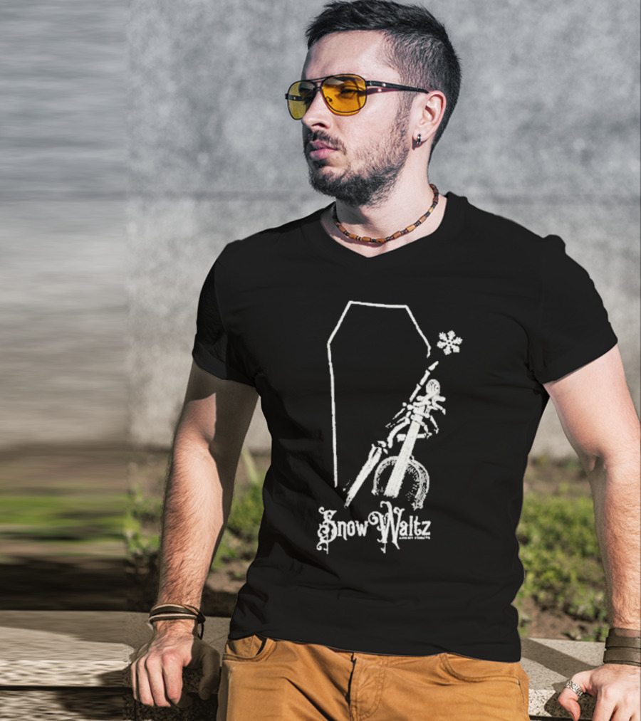 Lindsey Stirling Snow Waltz Coffin And Violin Snowflake T-Shirt