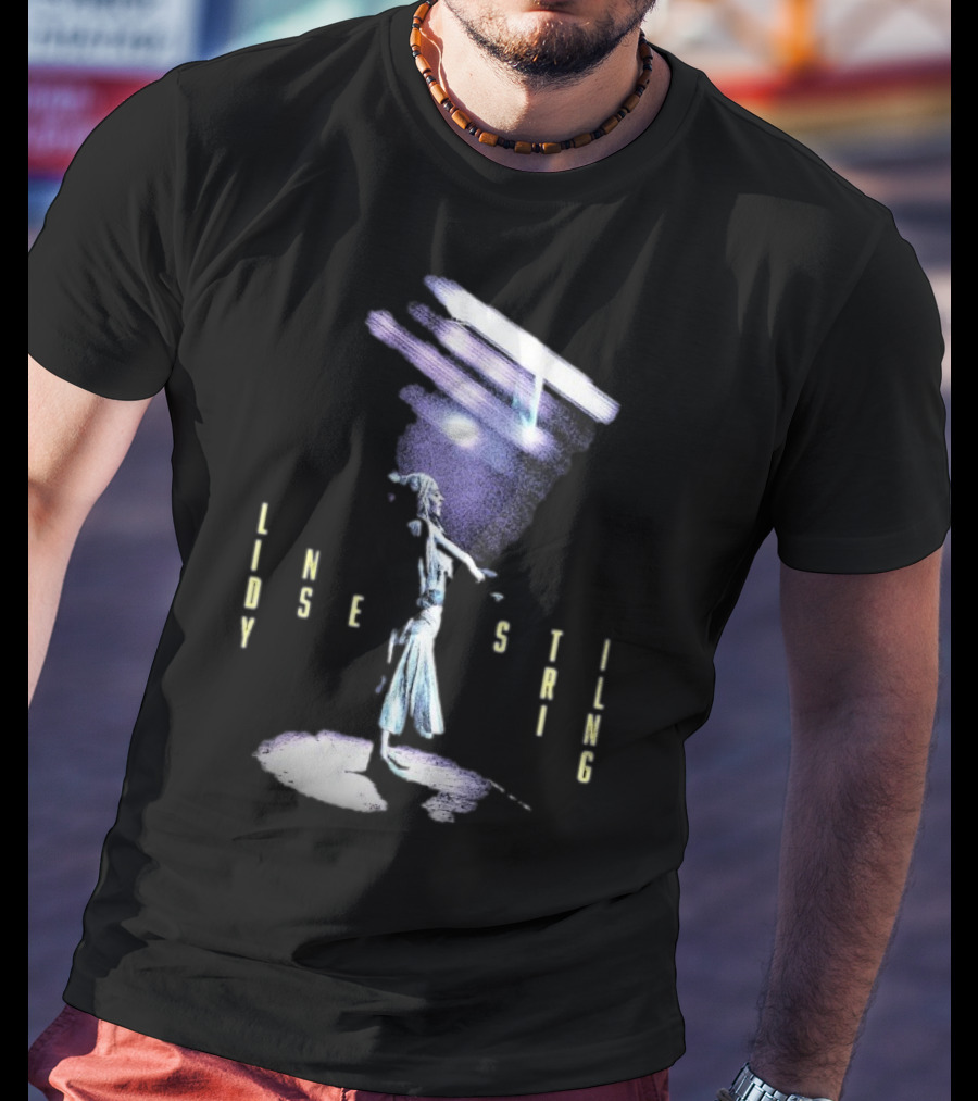 Lindsey Stirling Energetic Stage Performance With Spotlight T-Shirt