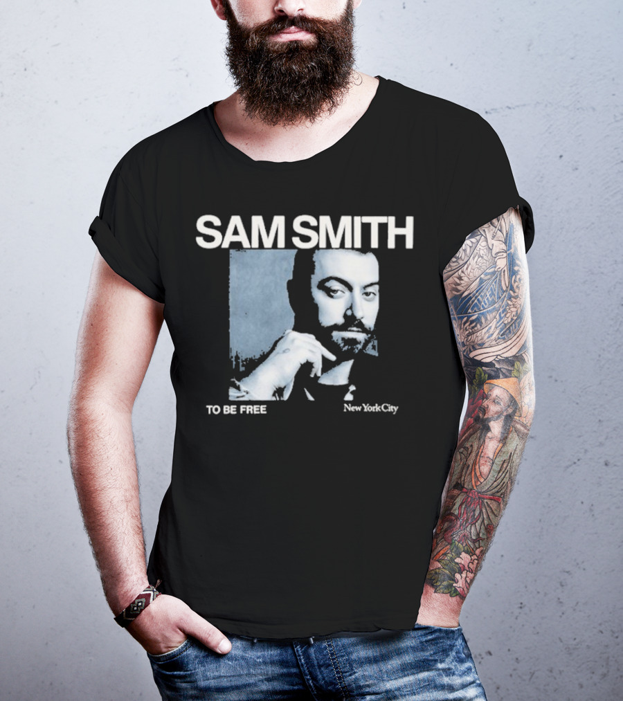 SAM SMITH TO BE FREE NEW YORK CITY T-Shirt