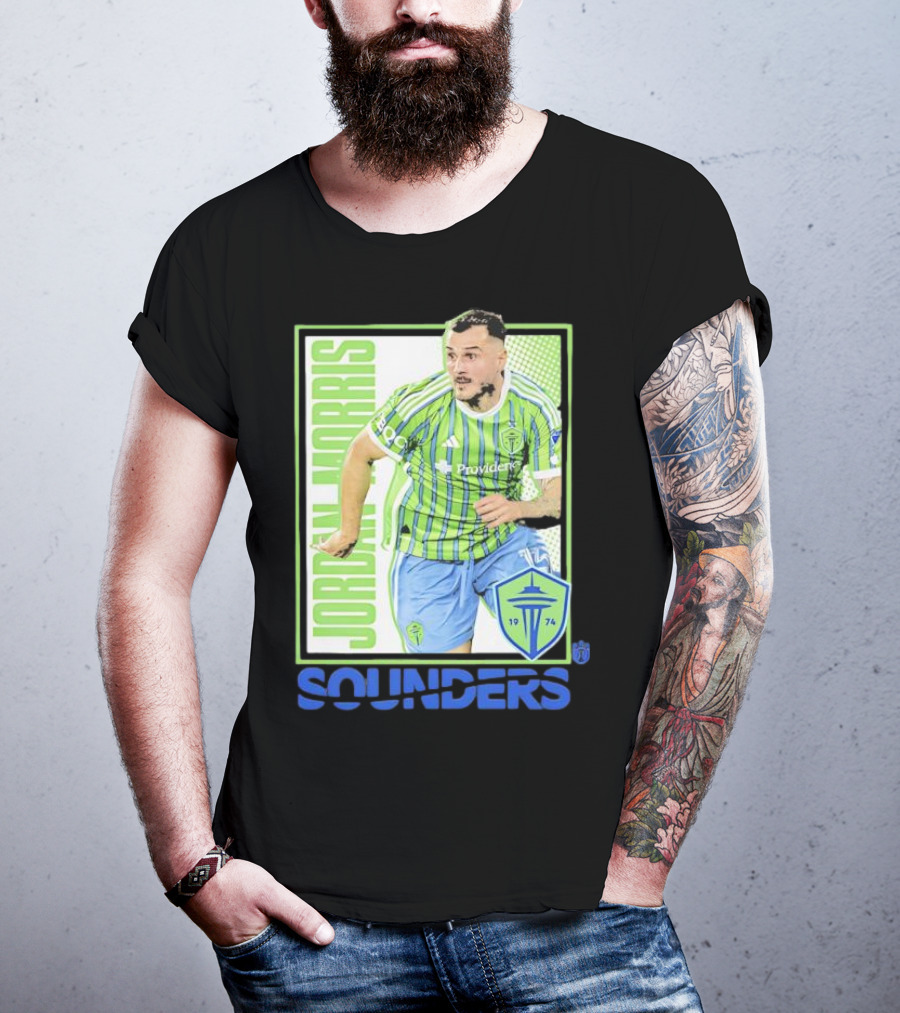 Seattle Sounders FC Jordan Morris 1974 Providence Ultras Image T-Shirt