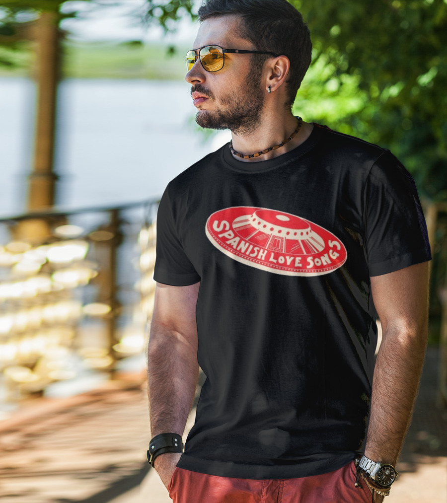 Spanish Love Songs UFO Saucer Red T-Shirt