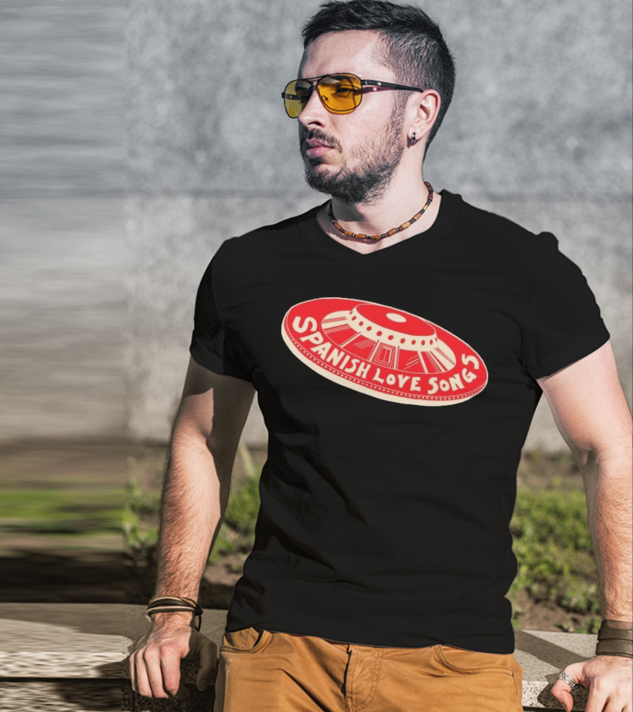 Spanish Love Songs UFO Saucer Red T-Shirt