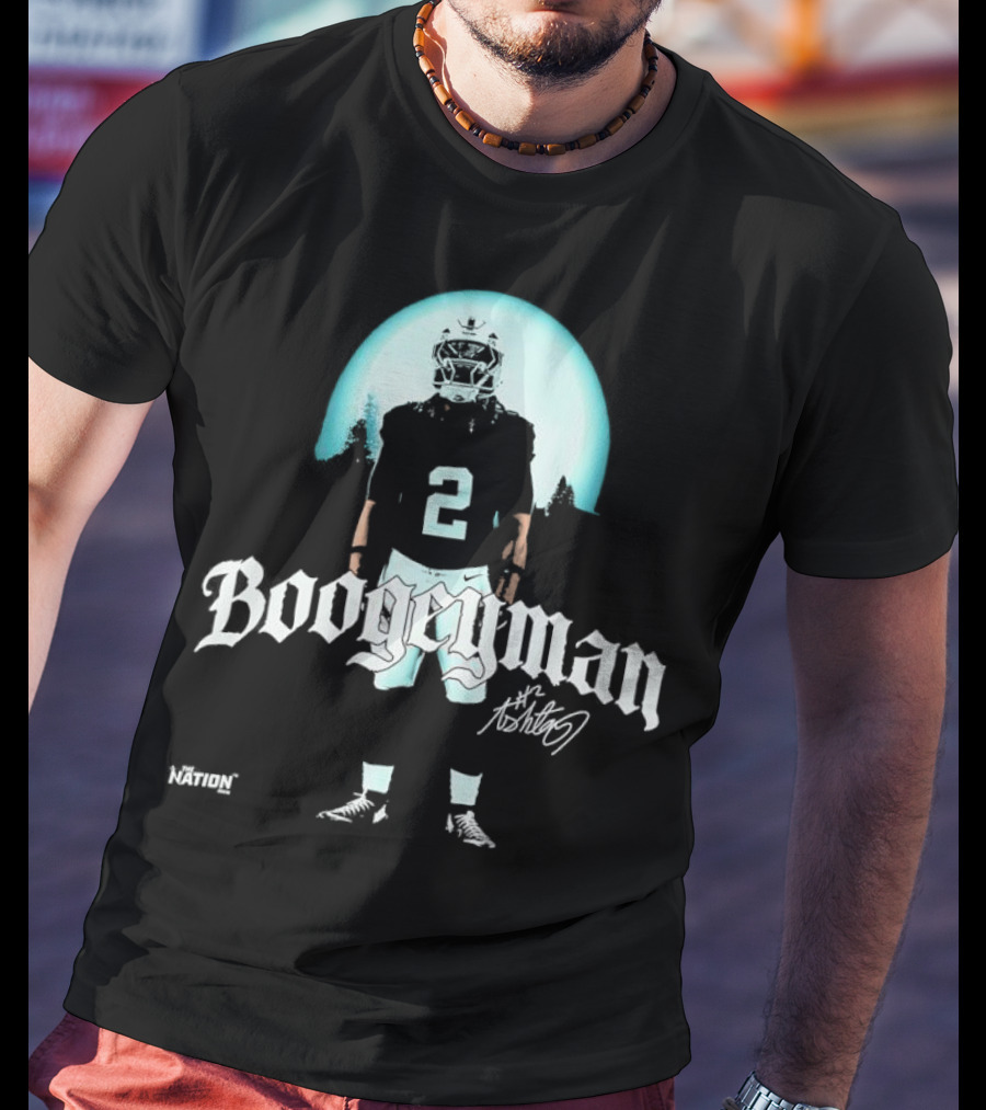 The Boogeyman Jalen Hurts 2 Signature NFL Player Moonlight T-Shirt