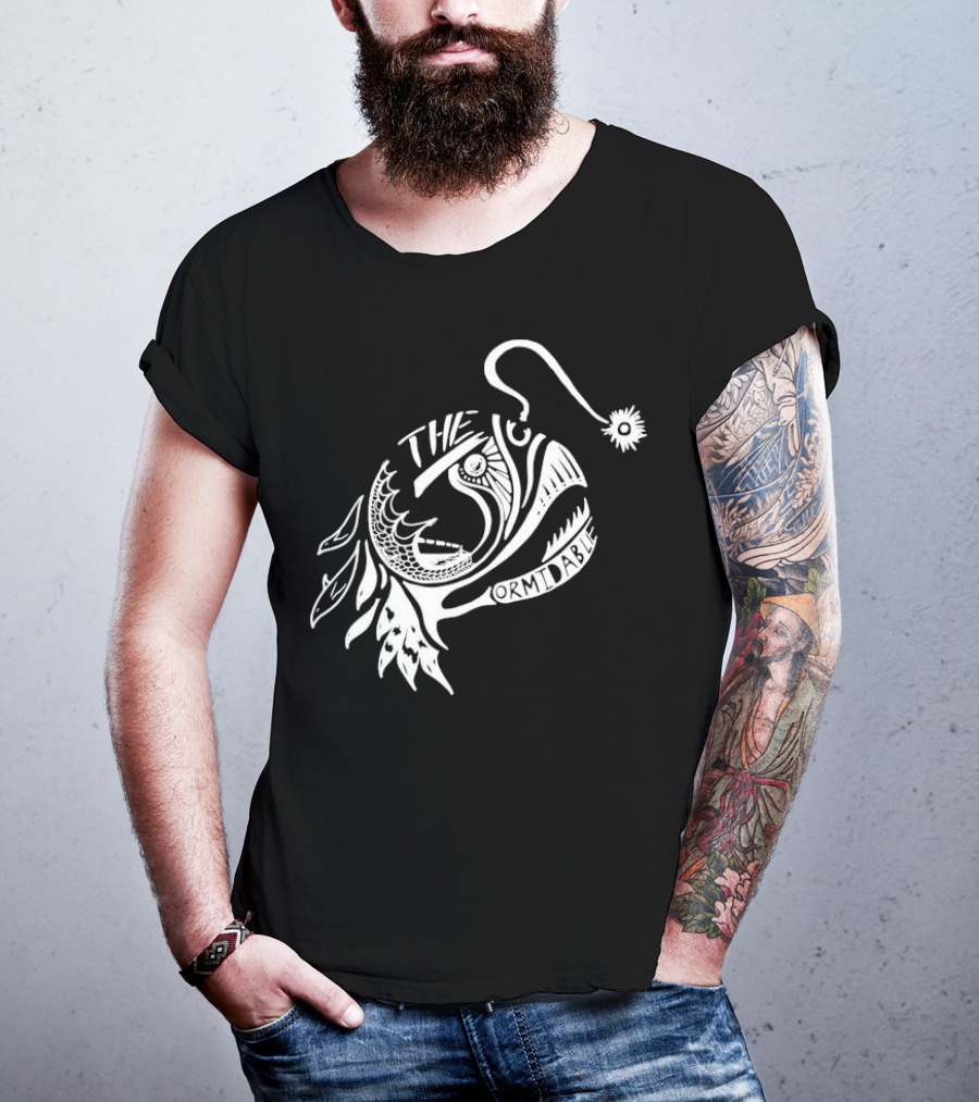 The Joy Formidable MC Fish Unique Anglerfish Art T-Shirt