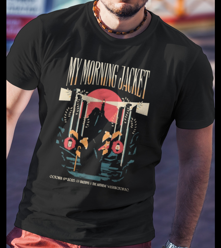 My Morning Jacket October 8 2025 The Anthem Washington DC Balthvs Event T-Shirt
