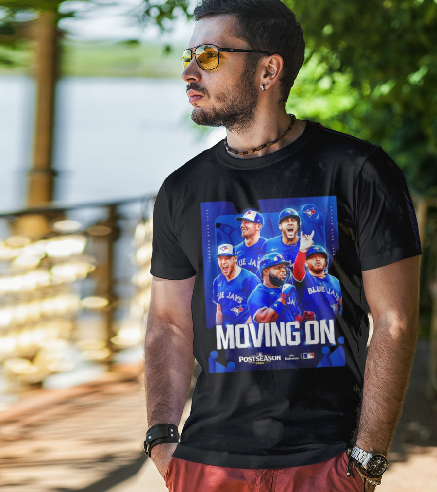 Toronto Blue Jays Moving On Postseason 2025 American League Championship Series T-Shirt
